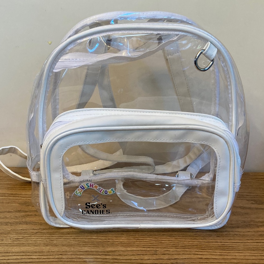 Squishmallows x See’s Candies Clear Backpack (Limited Edition)